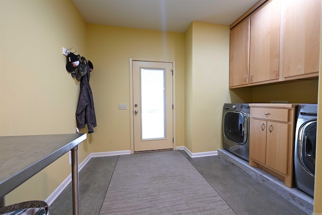 343 Boulder Rd, Royal, AR 71968 - washroom with cabinet space and washer / dryer