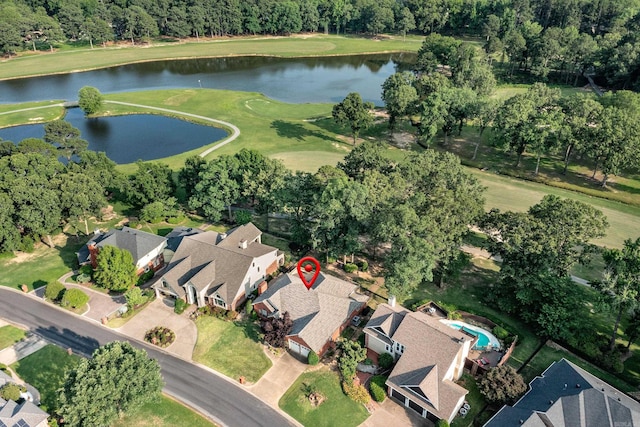 16 Masters Place Dr, Maumelle, AR 72113 - view of property location featuring a nearby body of water, nearby suburban area, and a local golf course