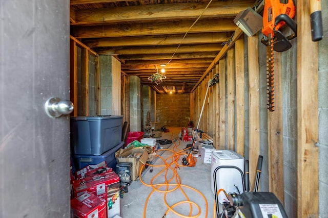 3 E Castlepines, Greenbrier, AR 72058 - view of unfinished below grade area