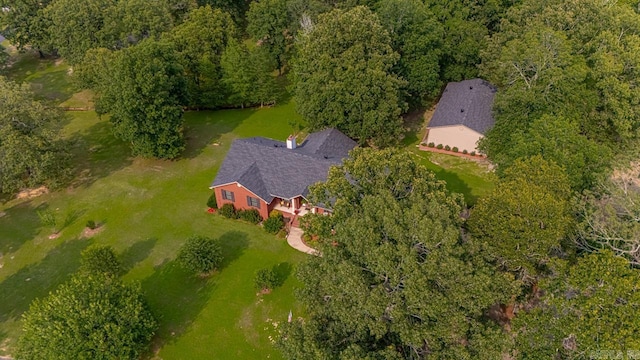 111 Country Oaks Dr, Malvern, AR 72104 - aerial view of property's location with a heavily wooded area