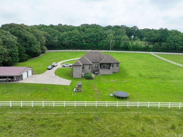 402 Nicholson Rd, Searcy, AR 72143 - overview of rural landscape