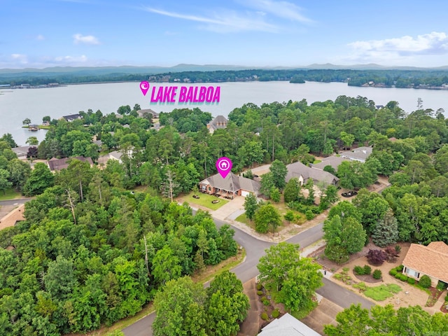 57 Excelso Way, Hot Springs Village, AR 71909 - aerial view of a large body of water