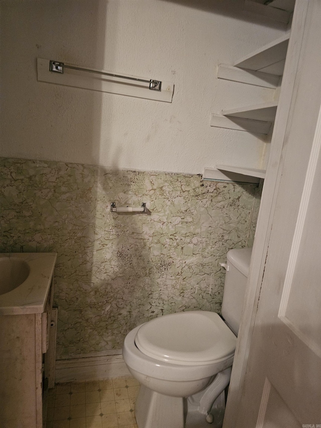 1710 N Magnolia, North Little Rock, AR 72114 - half bathroom with toilet and vanity