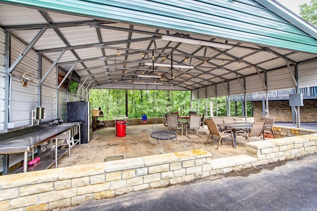 220 Brown Rd, Greers Ferry, AR 72067 - view of patio