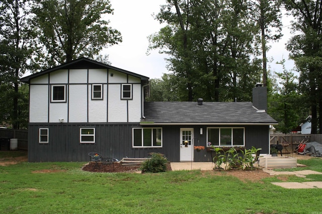 9 Whispering Dr, Alexander, AR 72002 - view of front facade with a chimney
