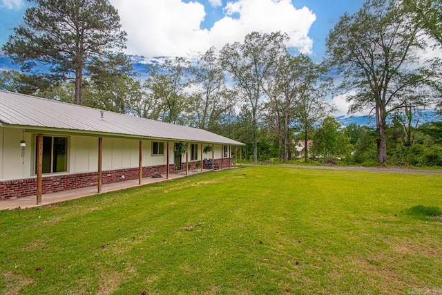 21 Evergreen Park, Cabot, AR 72023 - view of grassy yard with a patio