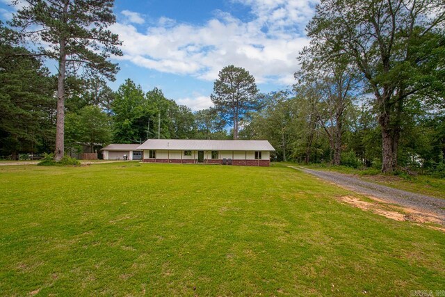 21 Evergreen Park, Cabot, AR 72023 - single story home featuring a front lawn and driveway