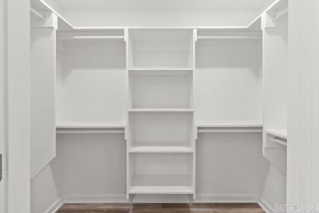1506 N Pratt St, Pocahontas, AR 72455 - spacious closet featuring wood finished floors