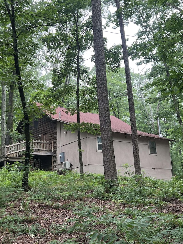 1203 Stewart Rd, Little Rock, AR 72223 - view of property exterior with a deck