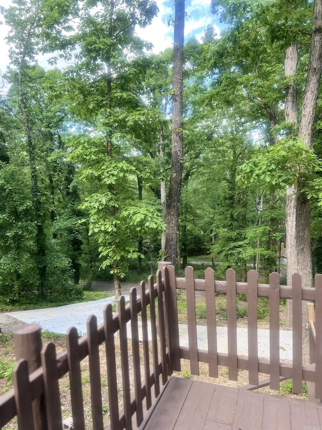 1203 Stewart Rd, Little Rock, AR 72223 - view of wooden terrace