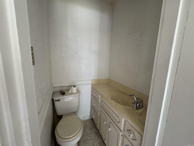 404 Mchenry, Malvern, AR 72104 - half bathroom featuring toilet and vanity