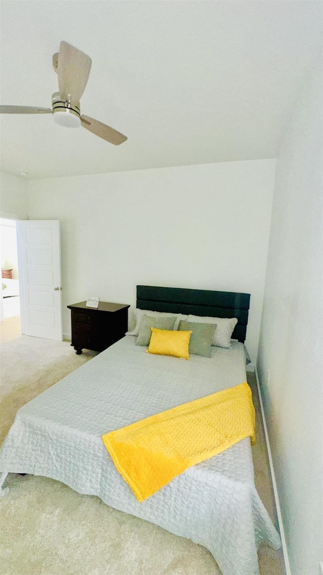 1418 S Martin St, Little Rock, AR 72204 - carpeted bedroom with a ceiling fan and baseboards