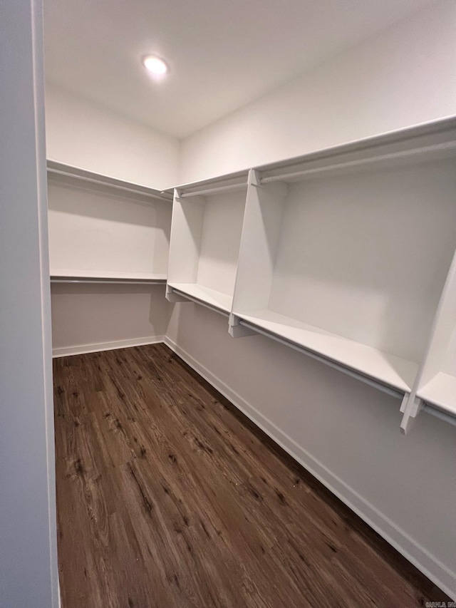 509 Algood St, Benton, AR 72015 - walk in closet featuring dark wood finished floors