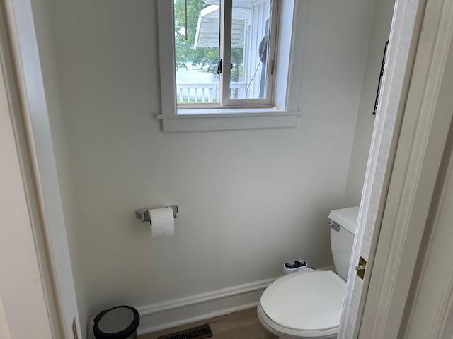 1803 Fairwater Cir, Horseshoe Bend, AR 72512 - bathroom featuring toilet and baseboards
