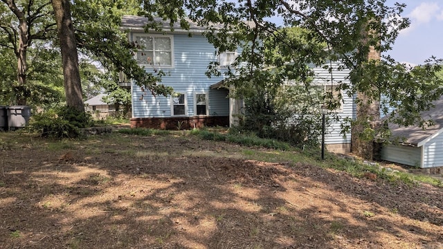 view of rear view of property