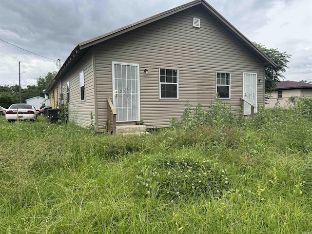 1316-1318 W 13th St, Little Rock, AR 72202 - back of house with central air condition unit