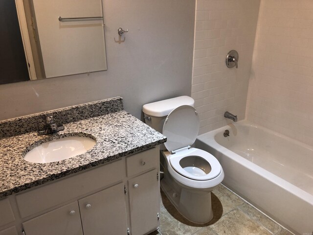 6 Bryan Keith Ct, Little Rock, AR 72206 - bathroom with toilet, vanity, and bathtub / shower combination