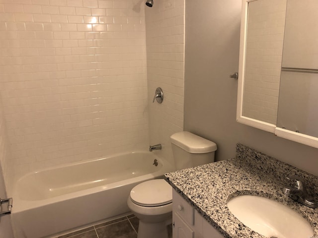 6 Bryan Keith Ct, Little Rock, AR 72206 - full bath featuring vanity, toilet, bathtub / shower combination, and tile patterned flooring