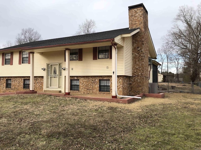 6 Bryan Keith Ct, Little Rock, AR 72206 - view of front of house with a chimney and brick siding