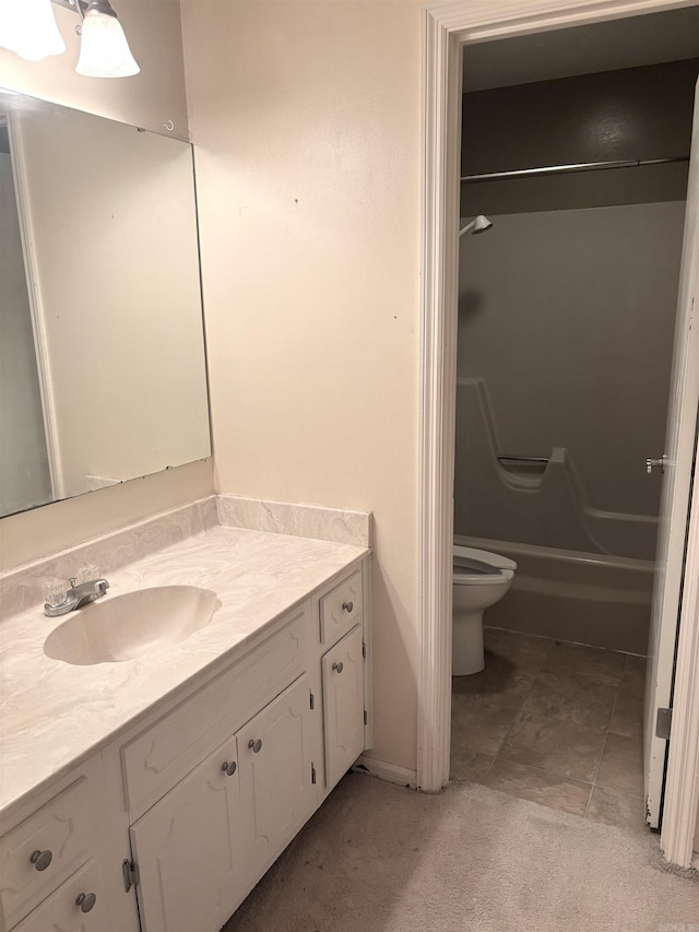 13 Page Cv, Maumelle, AR 72113 - bathroom featuring vanity, toilet, and bathtub / shower combination