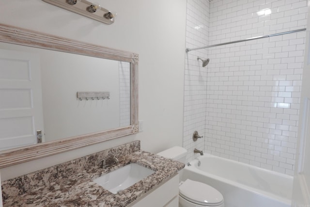 1365 Mitchell St, Conway, AR 72034 - full bathroom with toilet, vanity, and bathing tub / shower combination