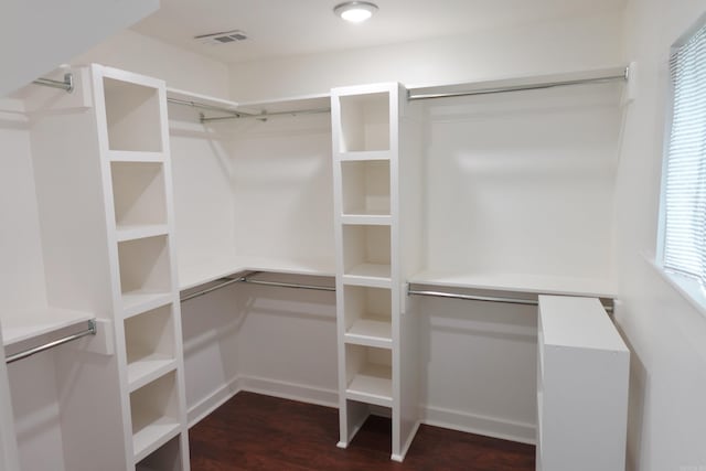 1365 Mitchell St, Conway, AR 72034 - spacious closet with dark wood-style floors
