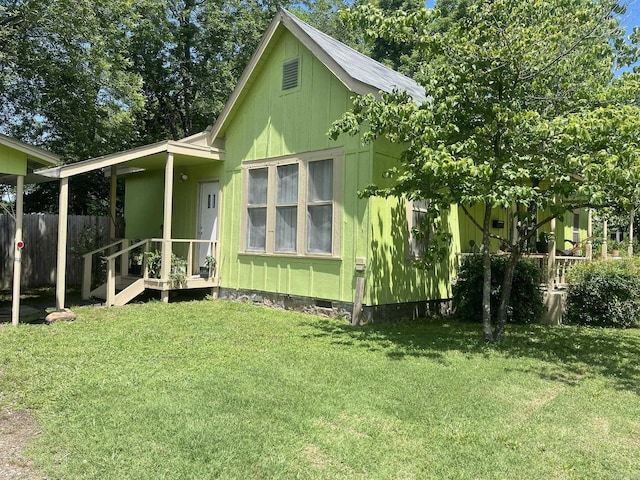 210 Gann St, Mena, AR 71953 - view of front of house with crawl space