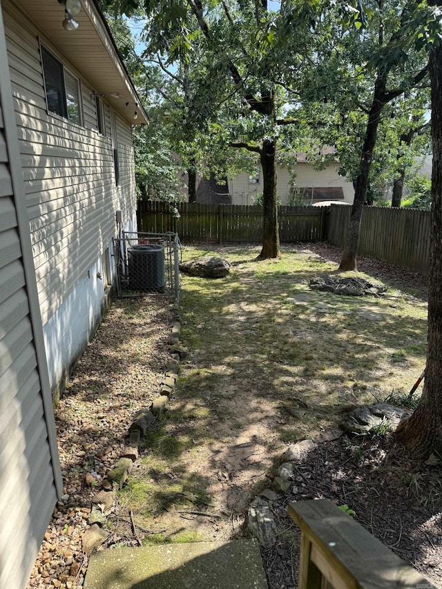 2 Flourite Ct, Little Rock, AR 72212 - fenced backyard featuring central AC