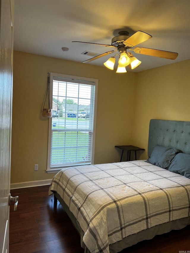 11 Willow Cv, Cabot, AR 72023 - bedroom featuring wood finished floors, baseboards, and ceiling fan