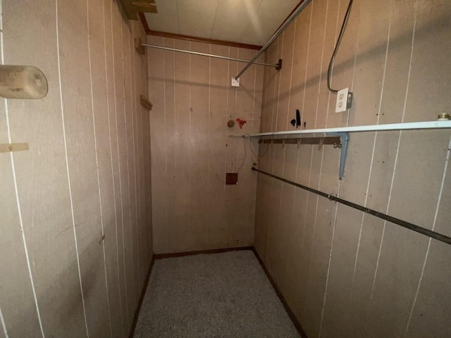 view of storage