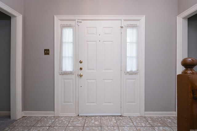 11 Bradbury Dr, Little Rock, AR 72212 - foyer with healthy amount of natural light and baseboards