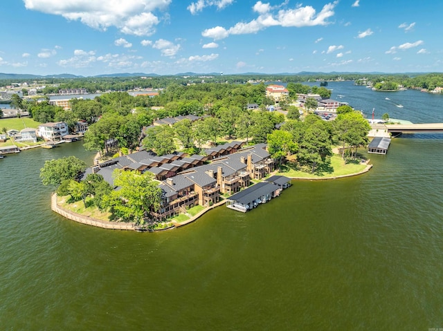 5000 Central Ave Unit 31, Hot Springs, AR 71913 - drone / aerial view of a nearby body of water