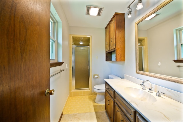 17 Point S Ct, Little Rock, AR 72211 - full bath with toilet, vanity, and a shower stall