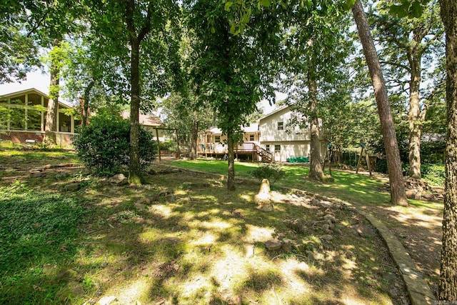 17 Point S Ct, Little Rock, AR 72211 - view of yard