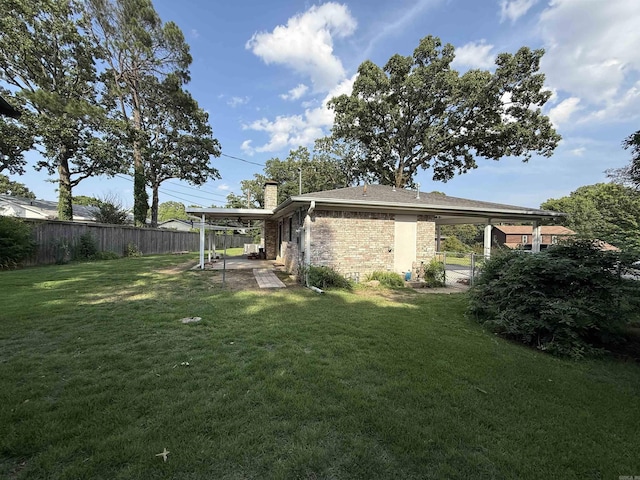 913 Schriner Ct, North Little Rock, AR 72116 - fenced yard featuring a patio