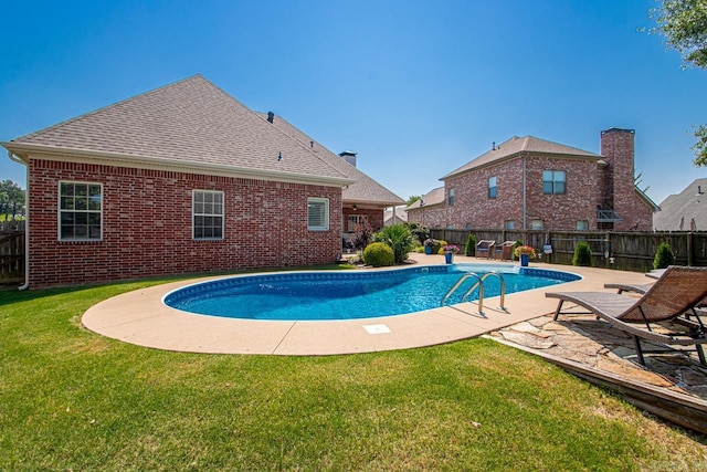 106 Hidden Falls Ln, Maumelle, AR 72113 - view of pool with a fenced backyard and a patio area
