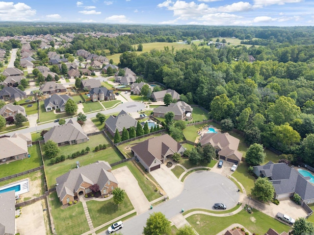 5526 Palisades Cv, Benton, AR 72019 - aerial view of property's location with nearby suburban area