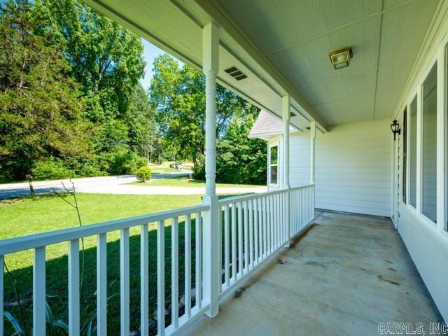 1121 Stewart St, Benton, AR 72015 - view of covered porch