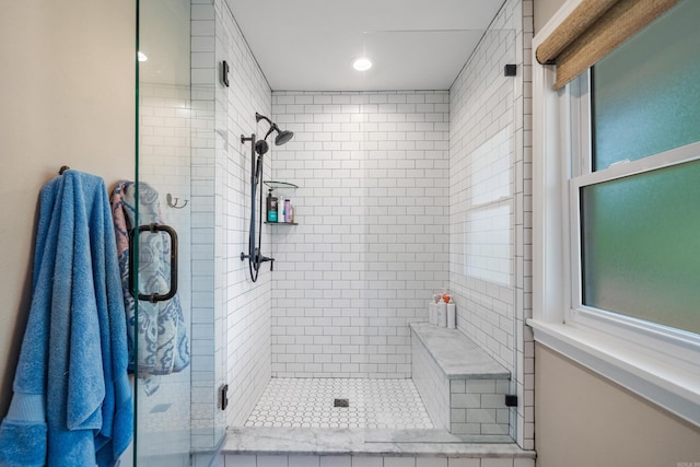 308 Bellaire, Hot Springs, AR 71901 - full bath with a stall shower and recessed lighting