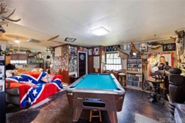 1440 N Shore Rd, Atkins, AR 72823 - playroom with billiards