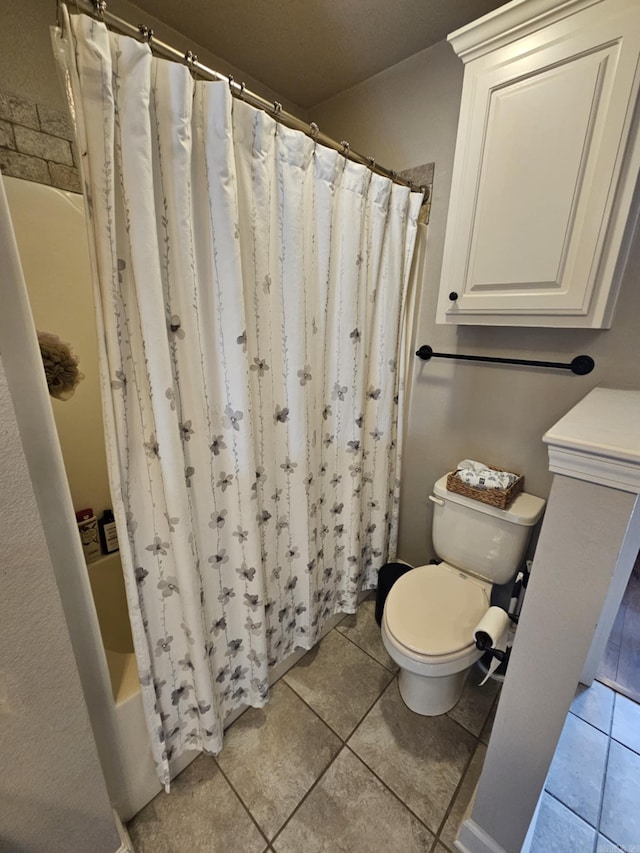 15 Marlin Dr, Austin, AR 72007 - full bathroom featuring tile patterned flooring and shower / bath combination with curtain