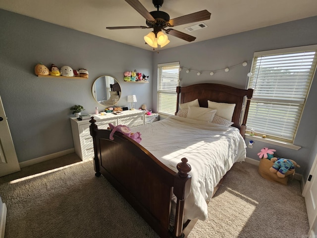 15 Marlin Dr, Austin, AR 72007 - carpeted bedroom featuring baseboards and a ceiling fan