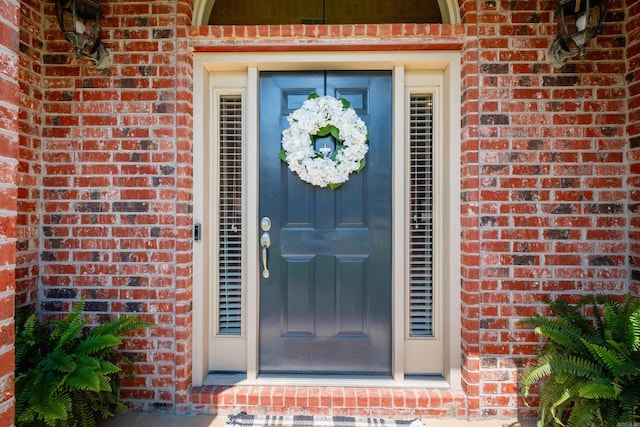 112 Holland Ln, Little Rock, AR 72223 - property entrance featuring brick siding