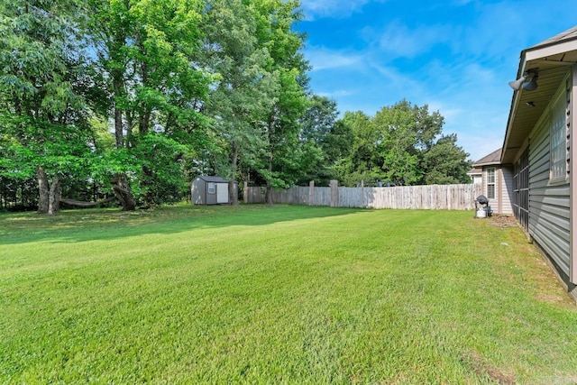 3612 Lexee Dr, Jonesboro, AR 72404 - view of yard featuring a shed