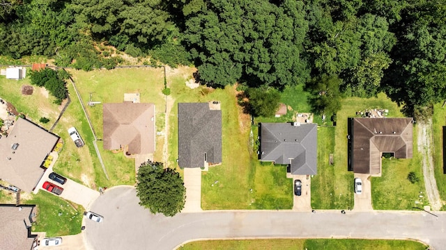 1228 Ridgecrest Dr, Benton, AR 72015 - aerial perspective of suburban area