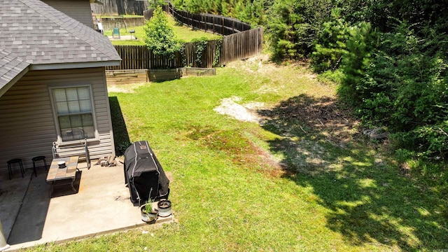 1228 Ridgecrest Dr, Benton, AR 72015 - view of yard featuring a patio area