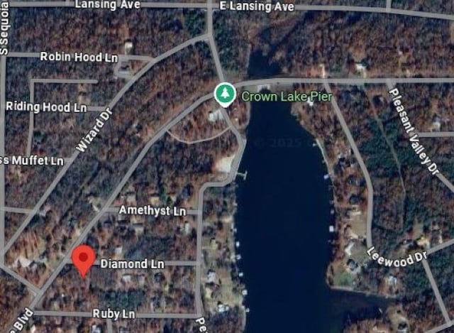 203 Diamond Ln, Horseshoe Bend, AR 72512 - aerial overview of property's location