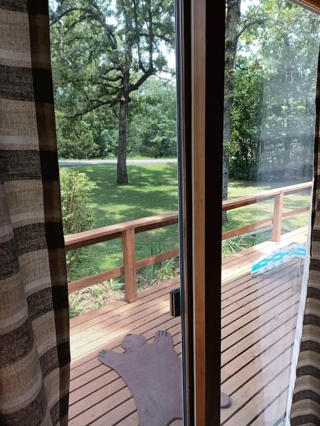 203 Diamond Ln, Horseshoe Bend, AR 72512 - view of doorway