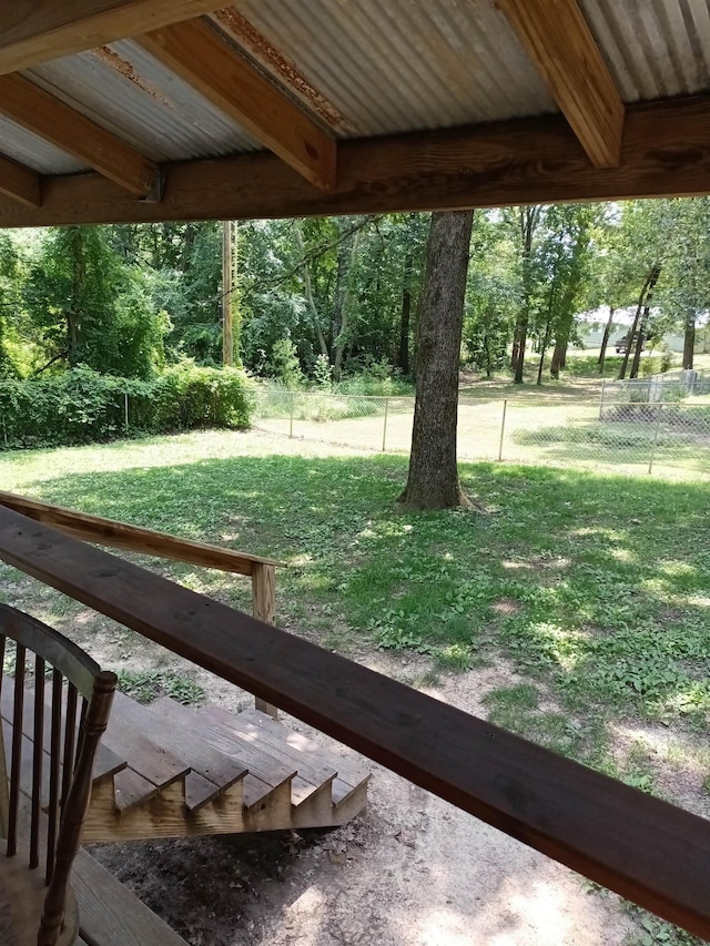 203 Diamond Ln, Horseshoe Bend, AR 72512 - view of yard