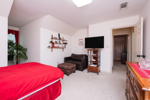 10 Cedar Branch Dr, Little Rock, AR 72223 - bedroom with carpet flooring and vaulted ceiling